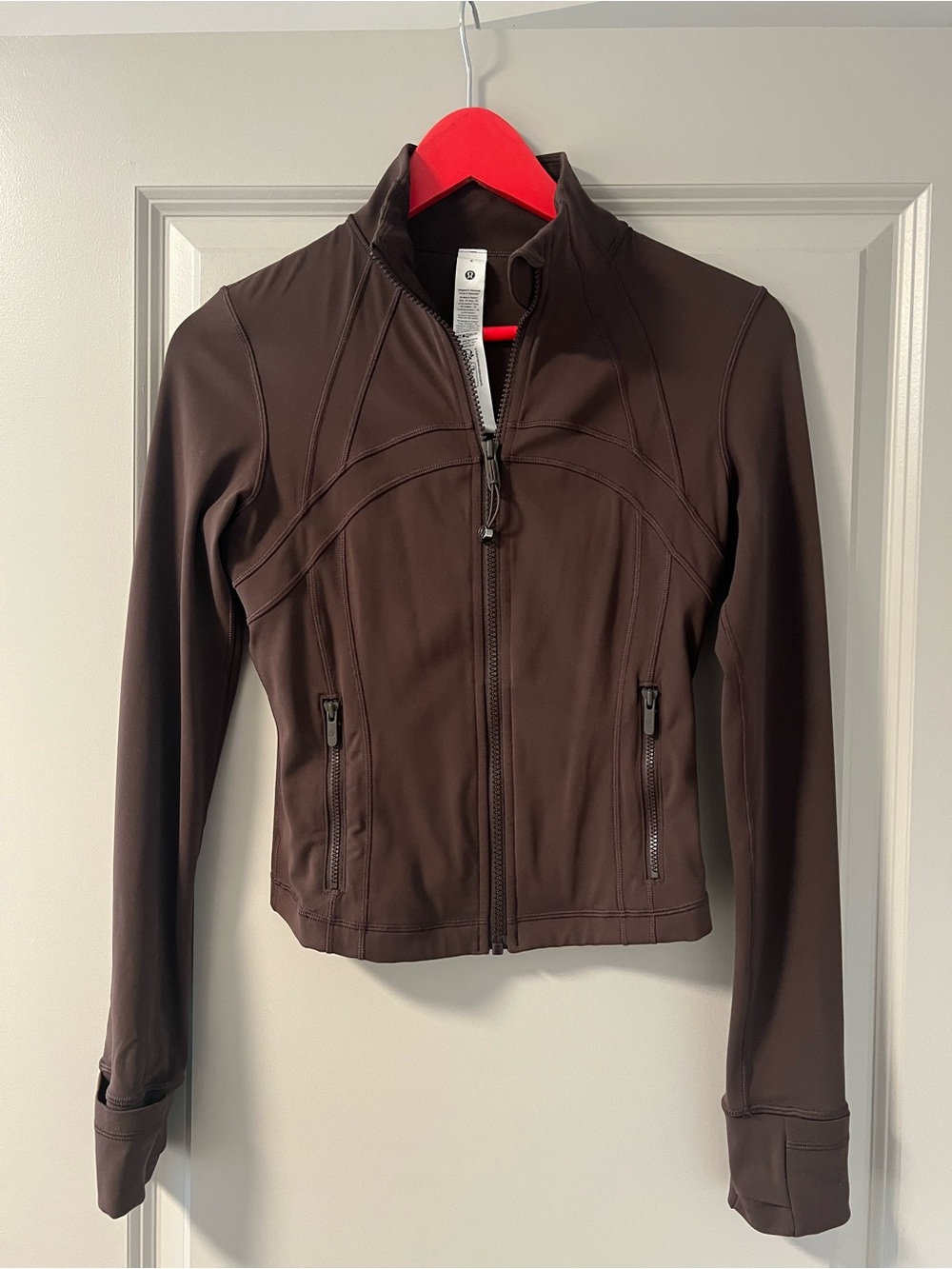 Lululemon - Define Cropped Jacket *Nulu - Espresso - 4